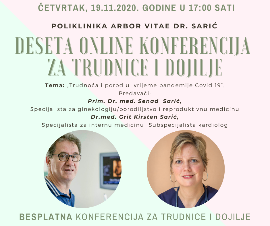 Deseta online konferencija za trudnice i dojilje